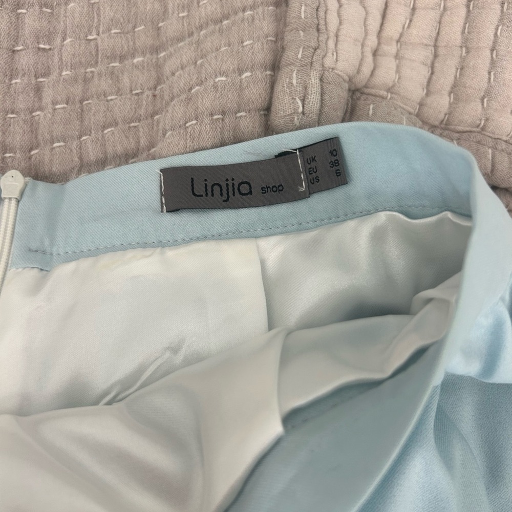 Linjia Light Blue Skort - Picture 2 of 3